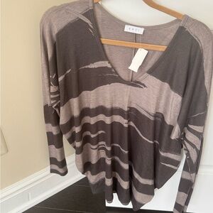 ENTY Women's Long Sleeve Top in Brown